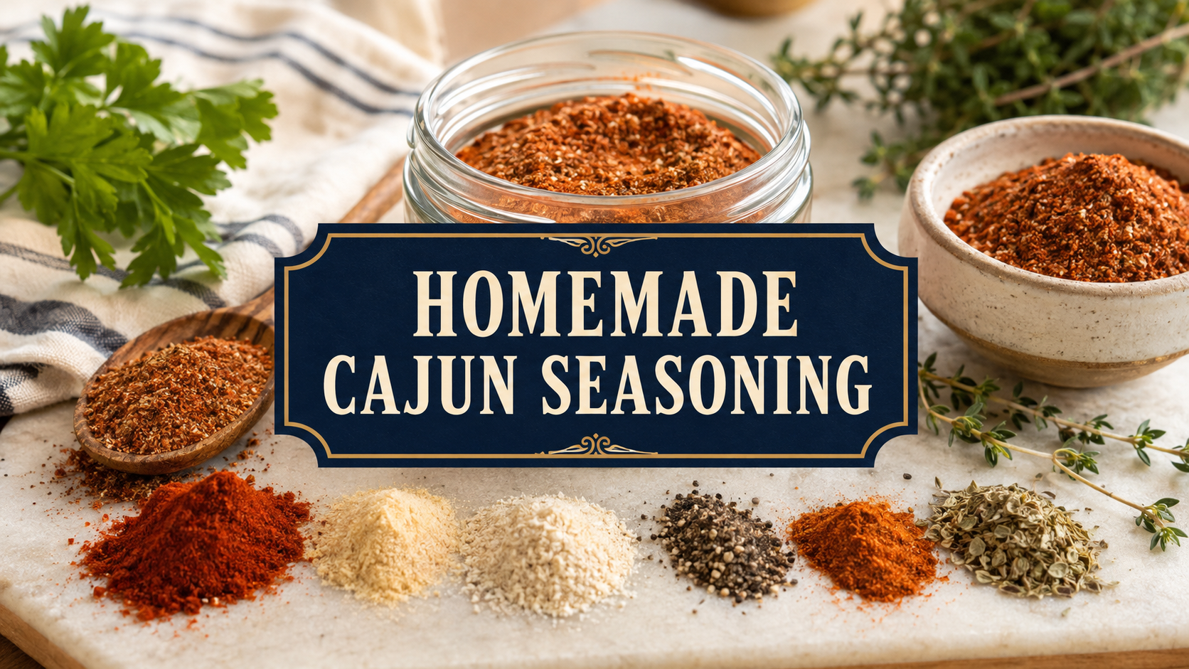 No-Salt Cajun Seasoning