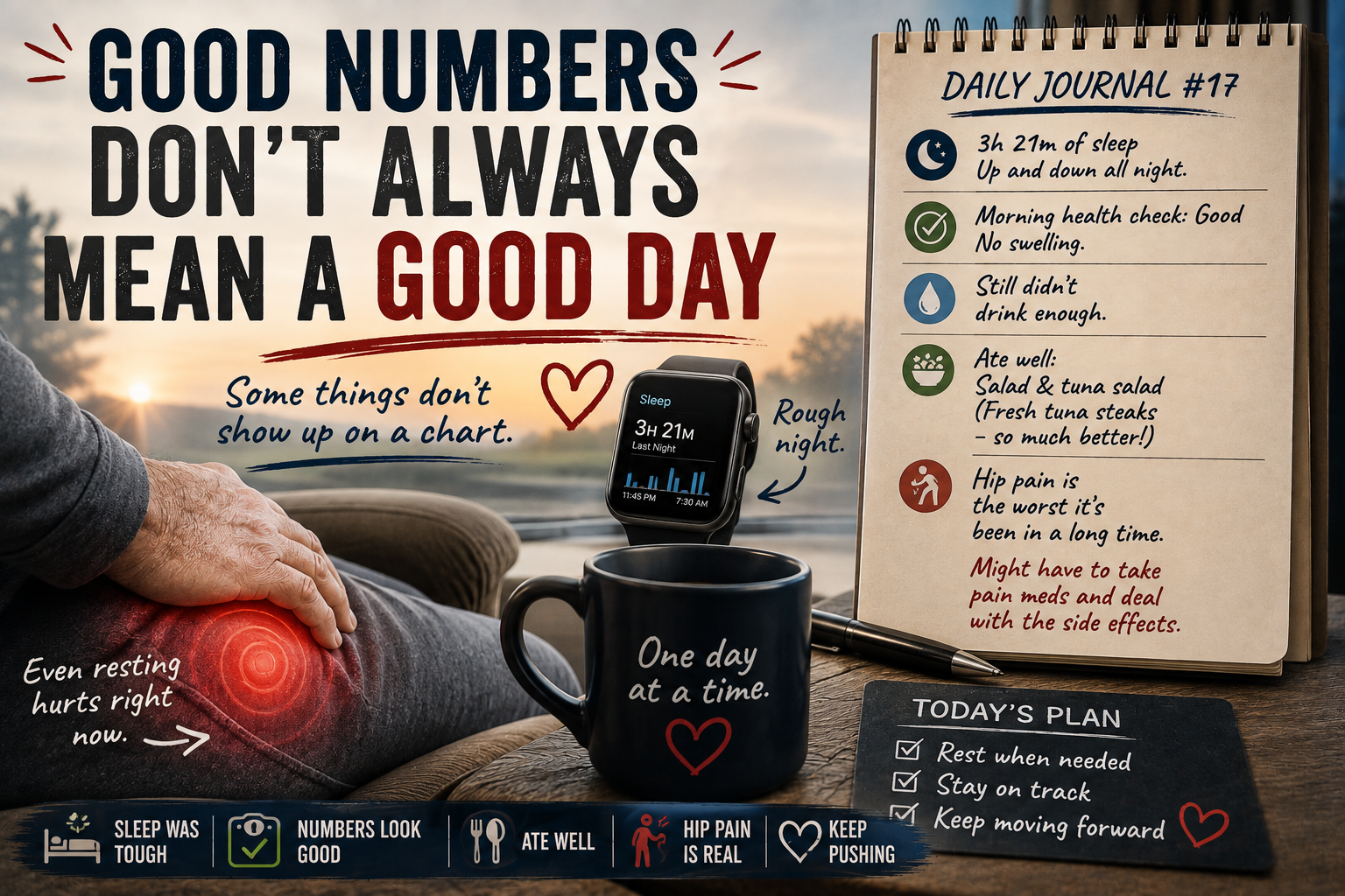 Daily Journal #17: Good Numbers Don’t Always Mean a Good Day