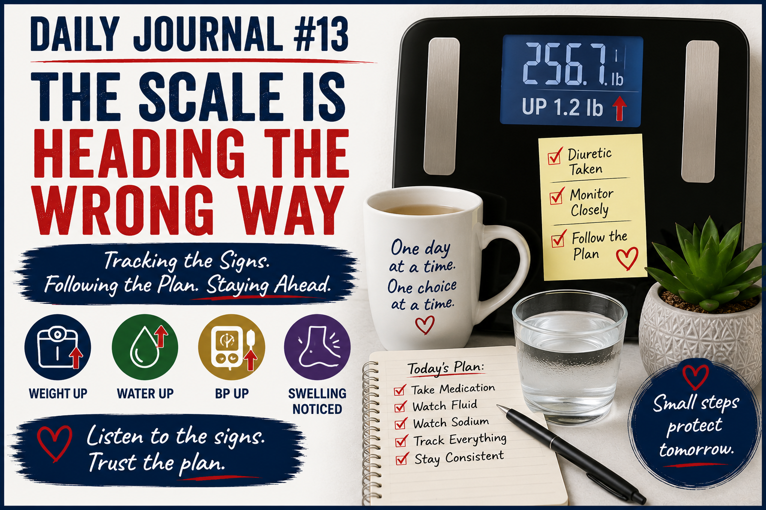 Daily Journal #13: The Scale Is Heading the Wrong Way
