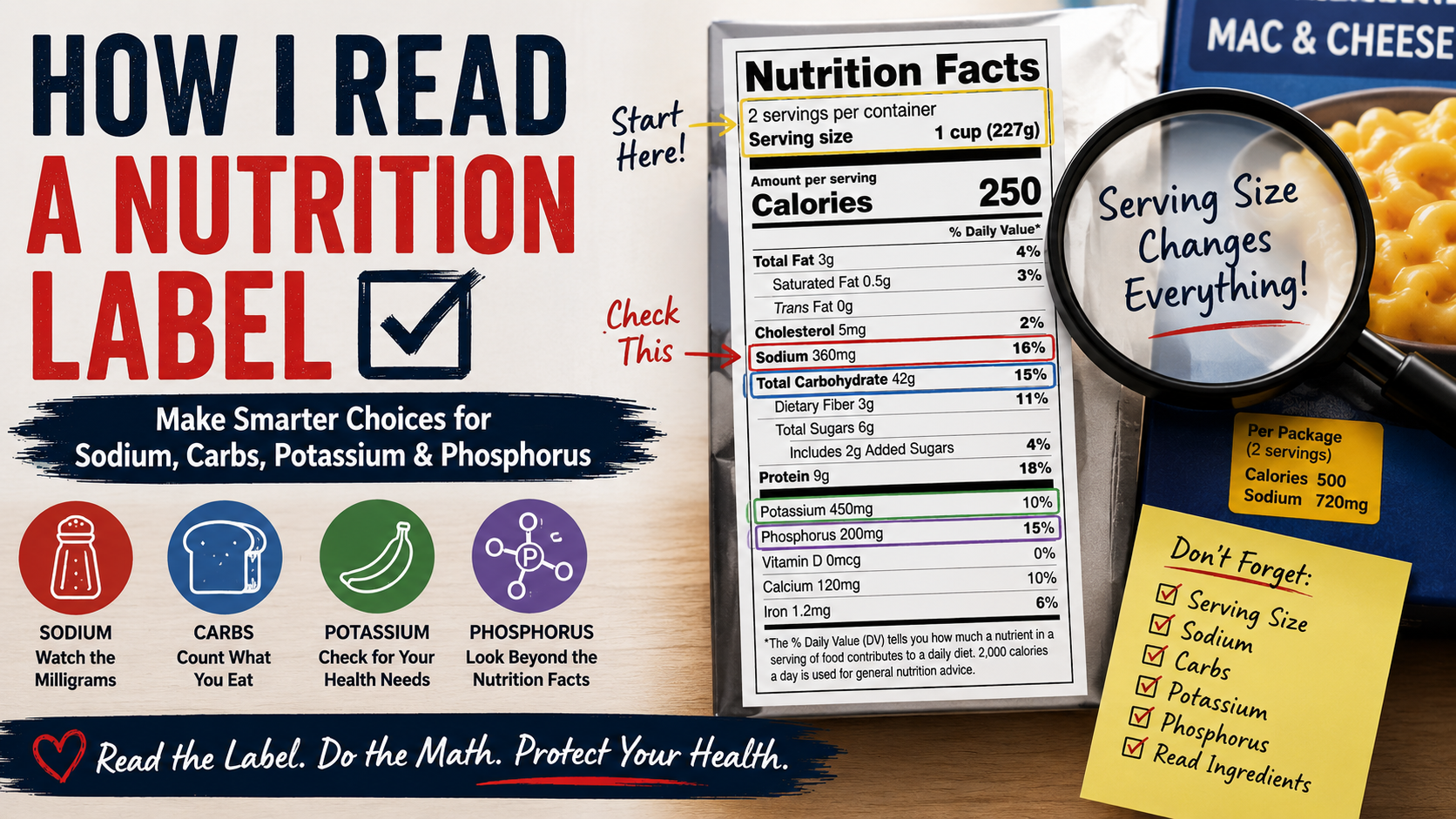 How I Read a Nutrition Label: Serving Size Changes Everything