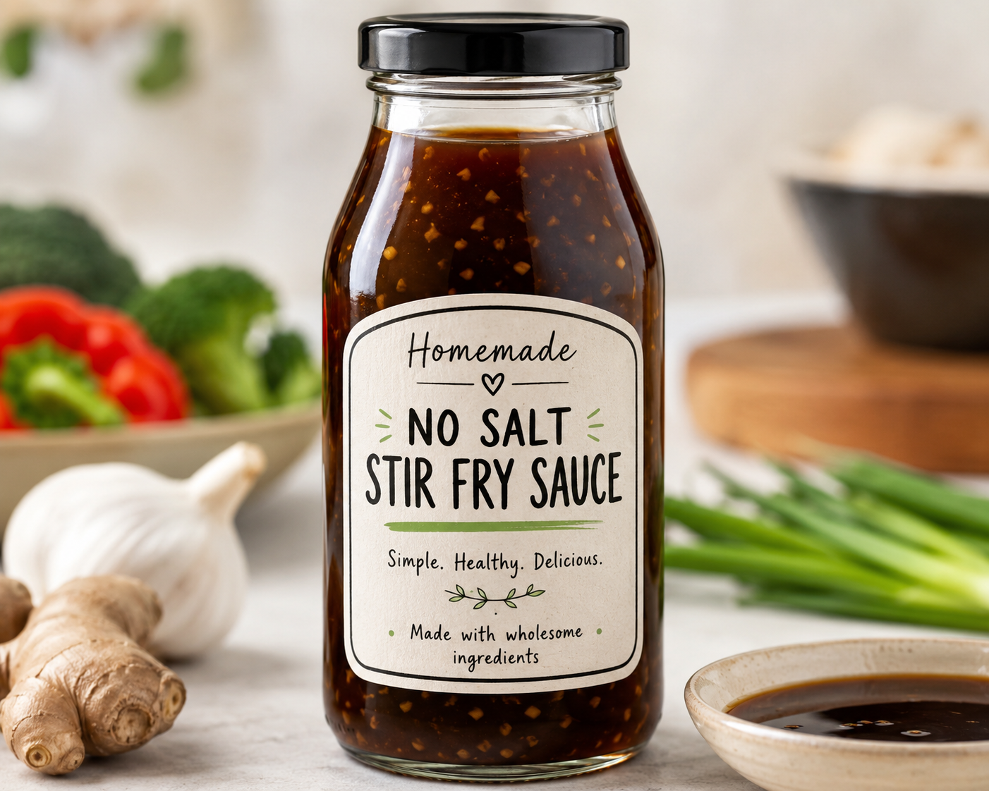 No-Salt Stir-Fry Sauce